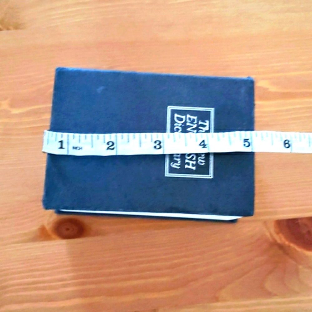 Safe box book. The New English Dictionary